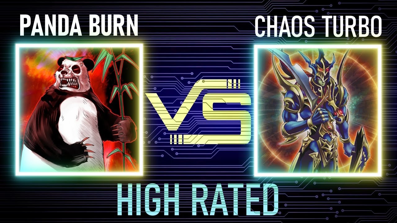 Panda burn vs Chaos turbo | High Rated | Goat Format | Dueling Book