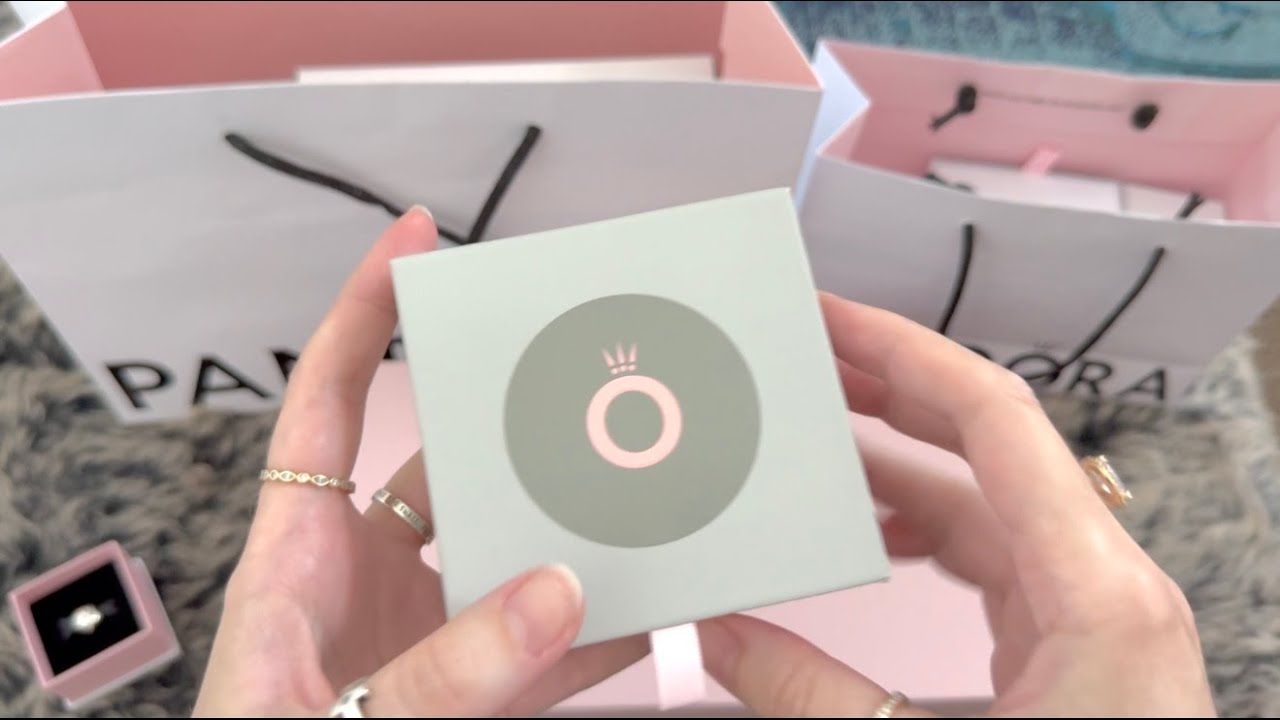 Распаковка украшений Pandora | Распаковка GWP | Золото Pandora ✨🛍️😍