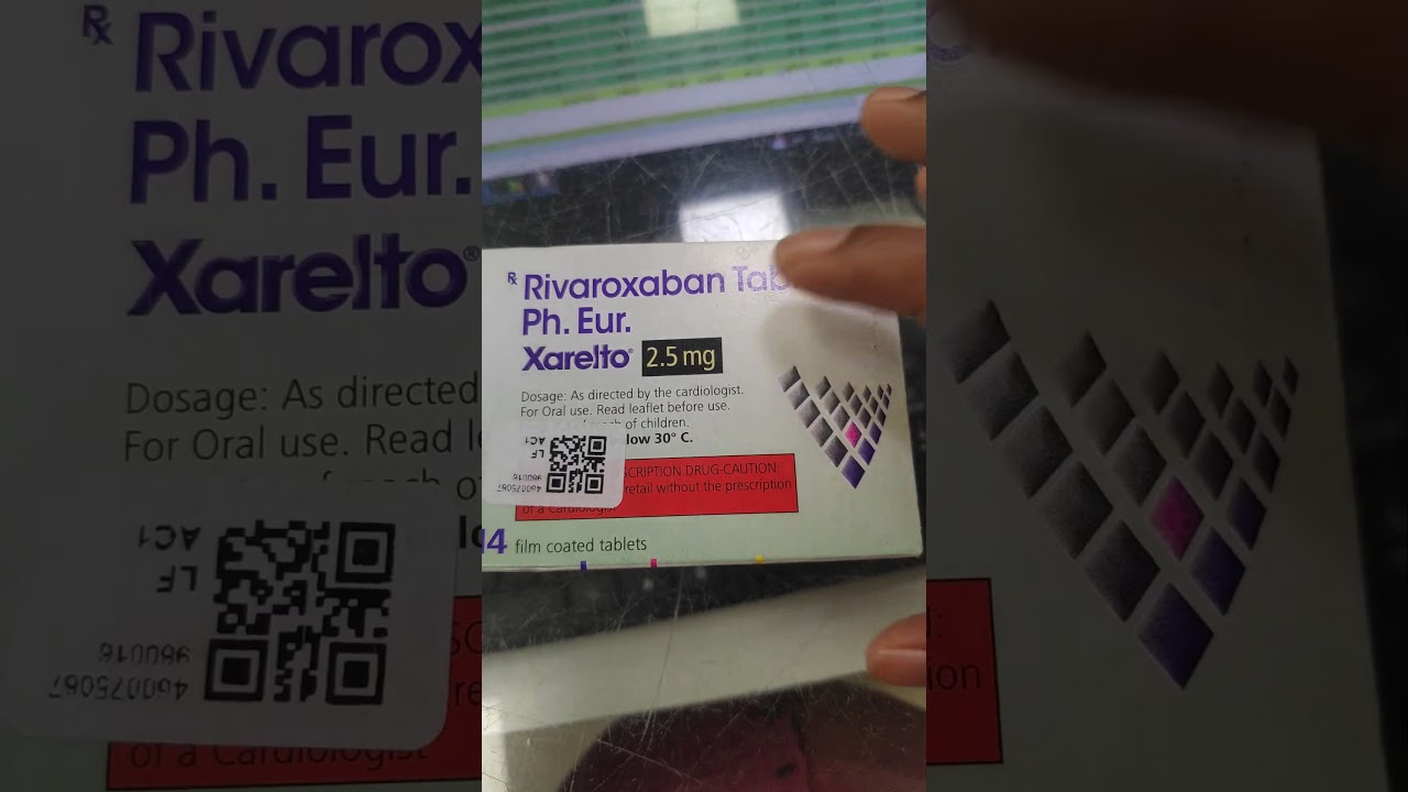 XARELTO 2.5MG