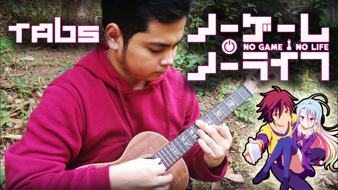 No Game No Life Ukulele [+TABS] (OP - This Game) Fingerstyle Instrumental Cover