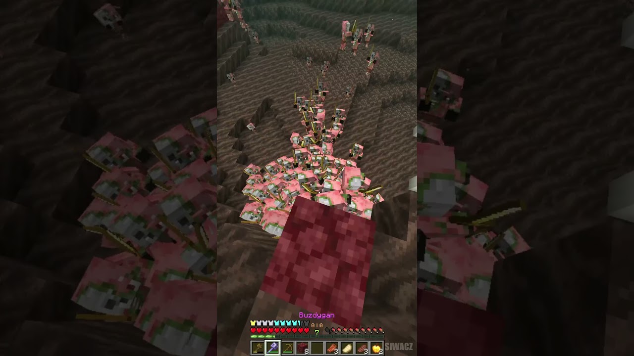 SŁOWO BUTELKA = SERDUSZKO  #gry #minecraft #gaming #memes #meme #mc #shorts  #dexi  #survival
