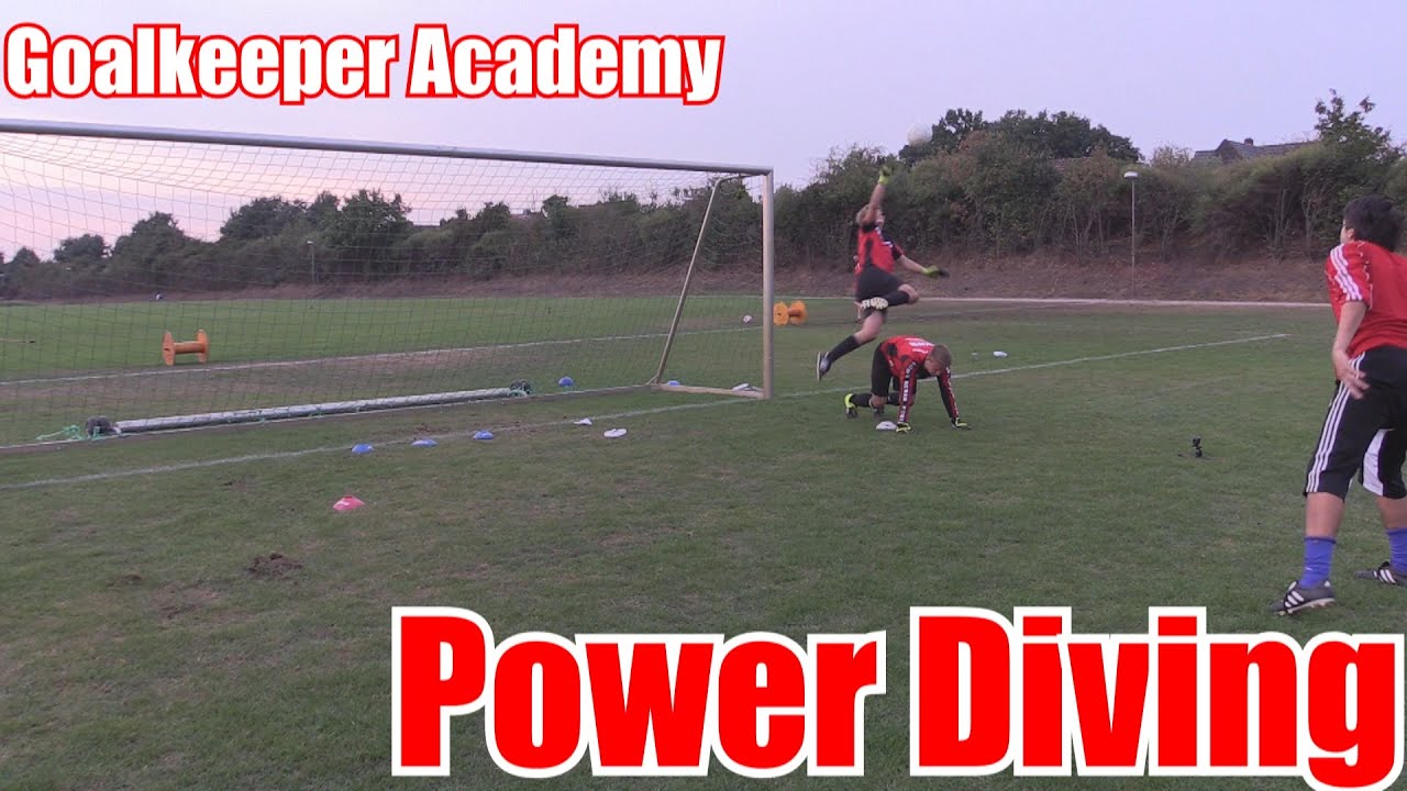Goalkeeper Academy Power Diving Drills
