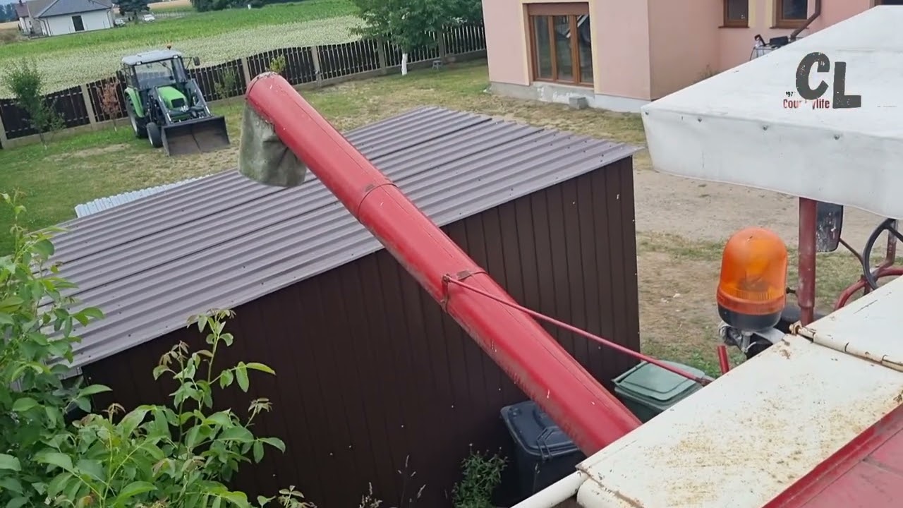 Ciężkie odpalanie kombajnu IHC 321