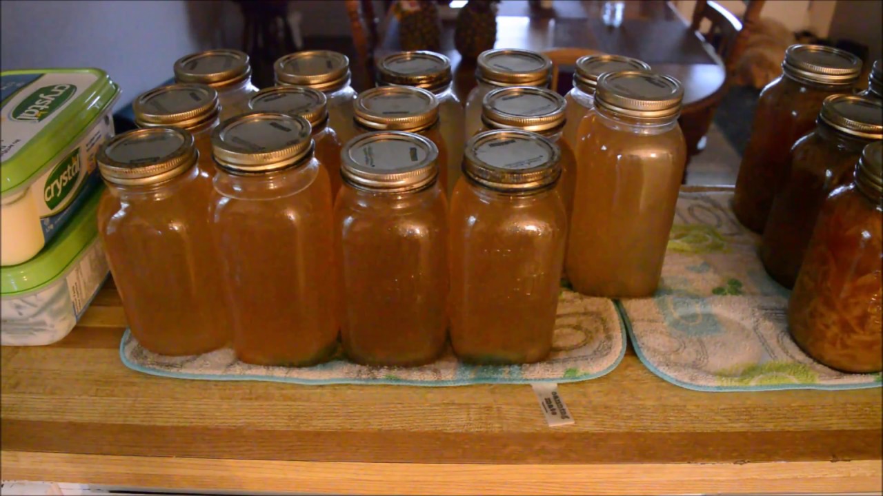 Canning beef broth