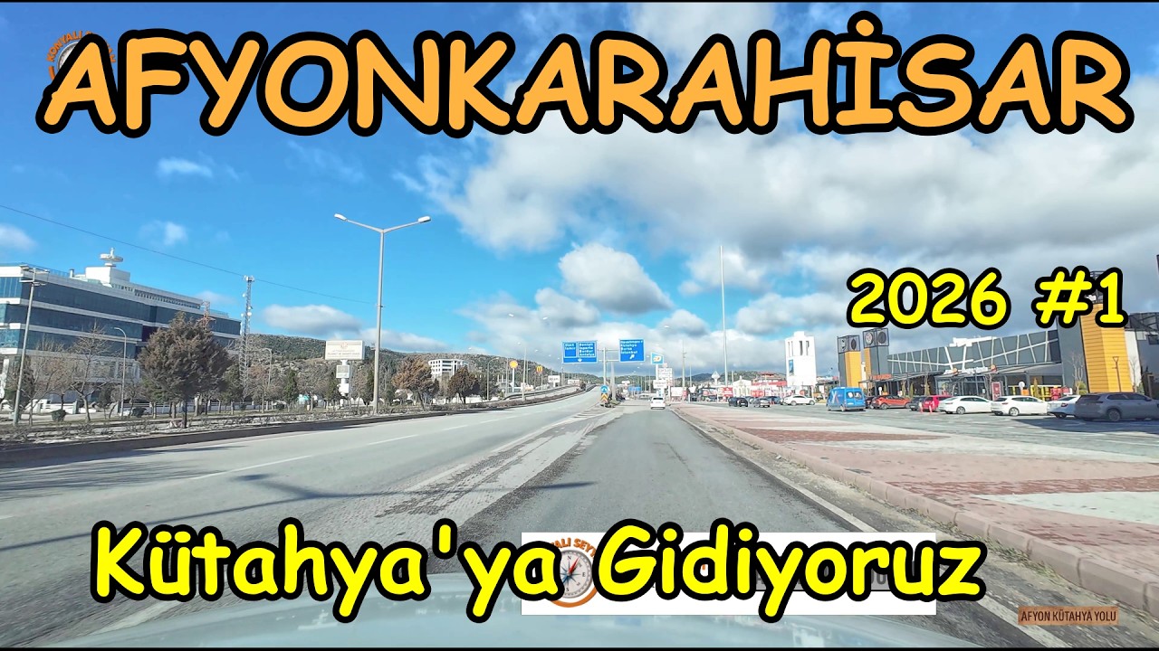AFYON’DAN YOLA ÇIKIYORUZ | Frig Vadisi Yolunda Manzaralar | Road Trip from Afyon to Kütahya