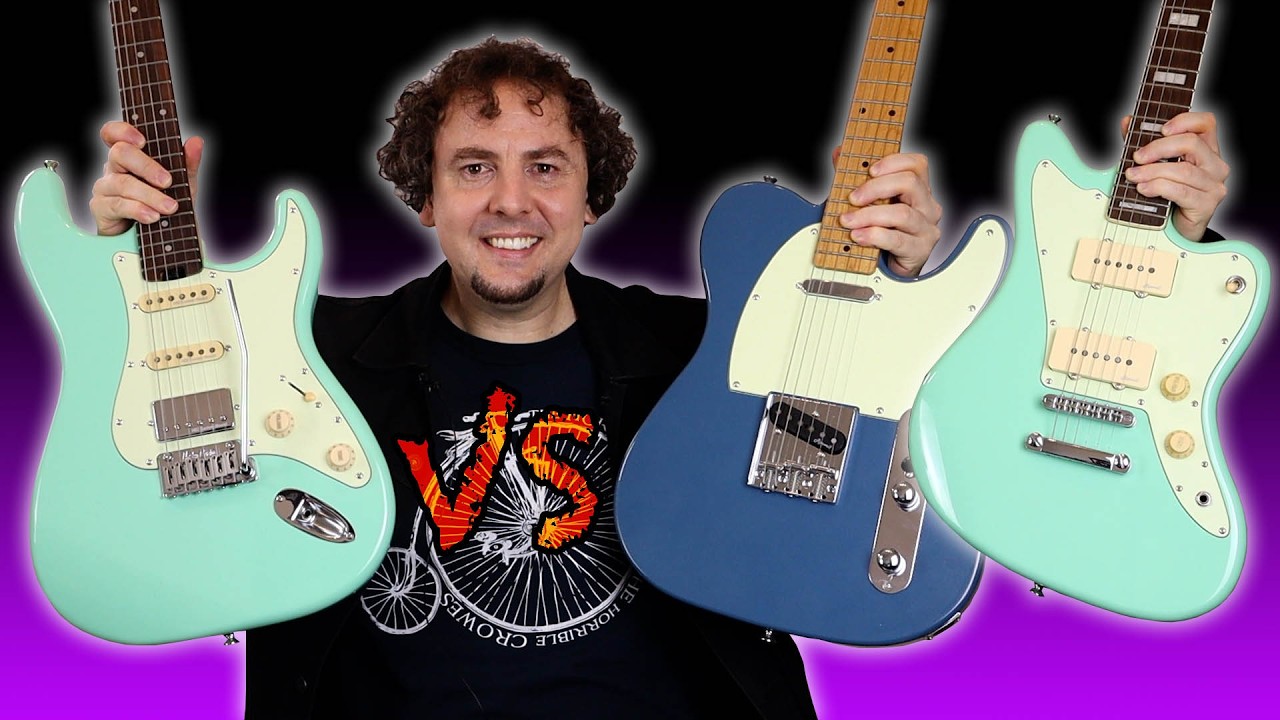 Harley Benton’s 3 best sub €200 guitars! ST-Modern vs TE-62CC vs JA-60CC | Budget Guitar Shootout