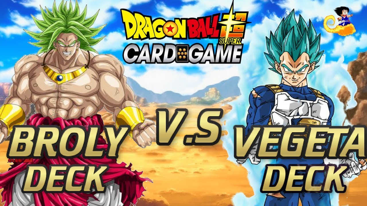 БЕЗУМНАЯ битва Вегеты против Броли (DragonBall Super Card Game)