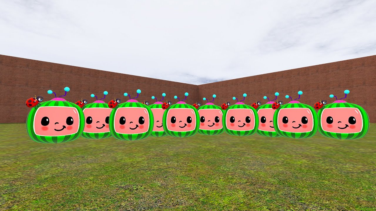 COCOMELONs in Garry's Mod Bigmaze Map l Gmod Nextbots