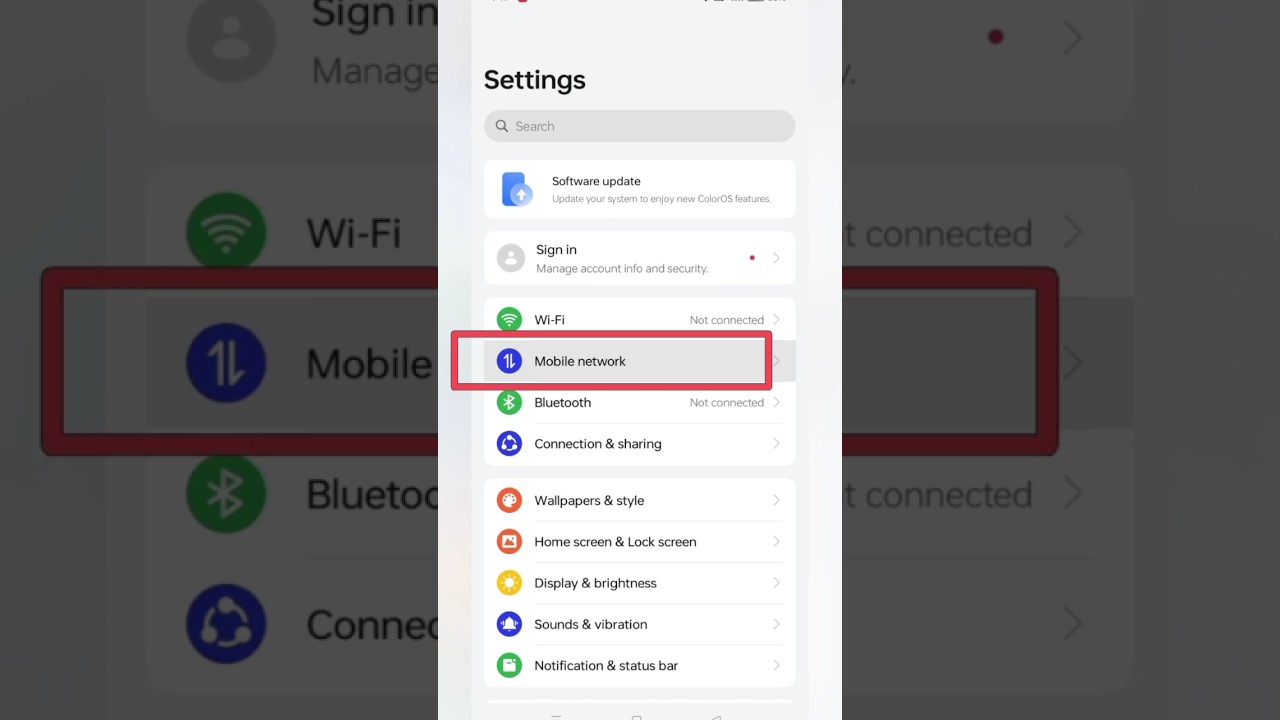 How to Enable WiFi Calling on Oppo Phone 🔥 | Oppo Hidden Settings #shorts #mobile #youtubeshorts