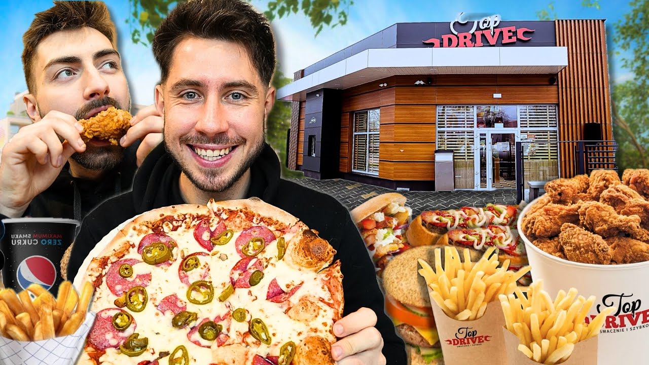 POLSKI “McDonalds” Z ŁOCHOWA, czyli BURGER, PIZZA, KEBAB, KURCZAKI & GOFRY 🤯