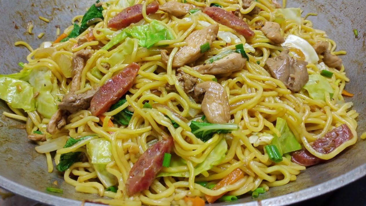 Ganito lang pala Kadali Magluto ng Pancit Miki! Malinamnam at Napakasarap!