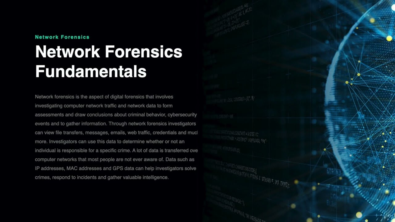 Network Forensics Overview
