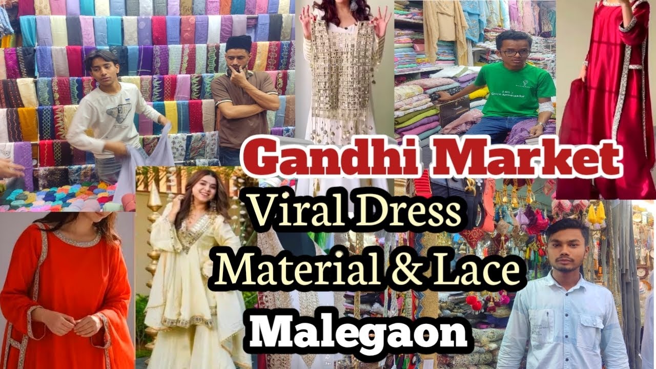 Gandhi Market Viral Dress Material & Lace Malegaon  