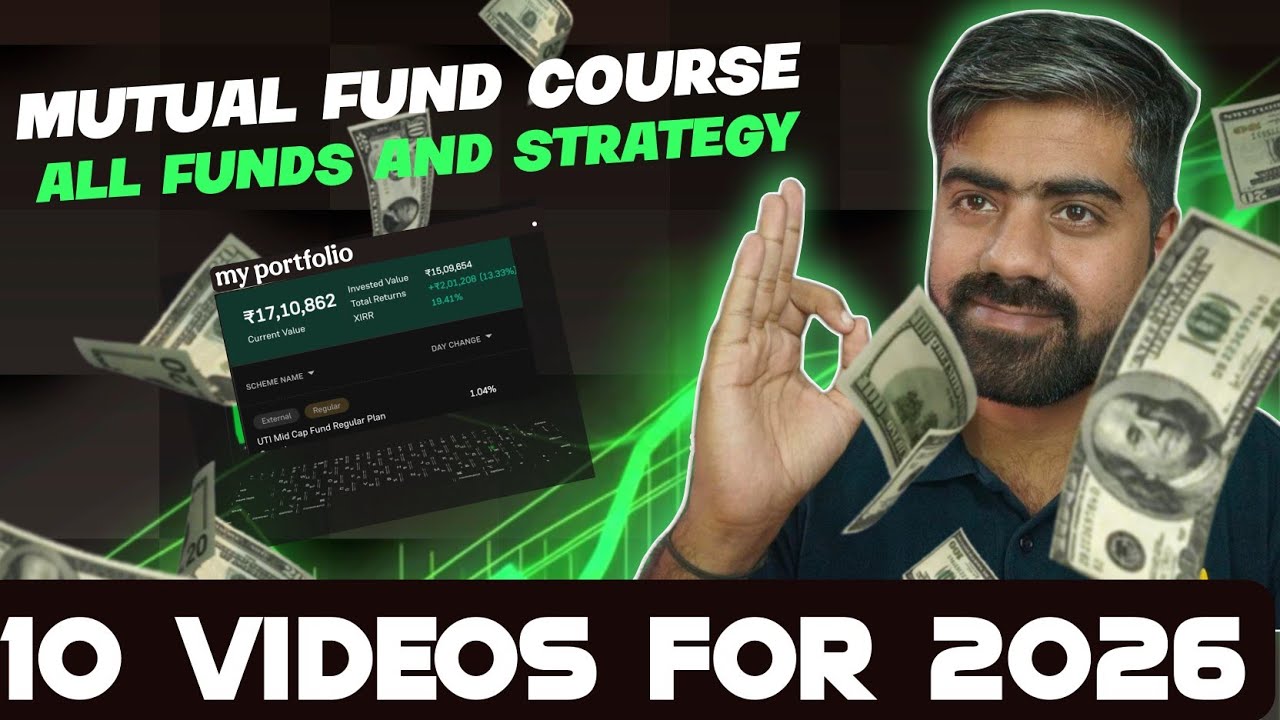 Don't miss🔥 best mutual funds for SIP in 2026 | best 10 video mutual fund course for beginners 