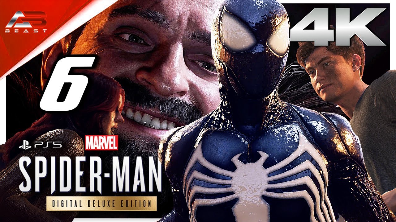SPIDER-MAN 2 PS5 4K - PART 6 - SYMBIOTE SUIT - MALAYALAM WALKTHROUGH | A Bit-Beast