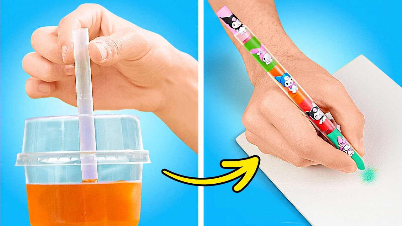 🌈 ¡TRUCOS ESCOLARES ARCOÍRIS QUE DEBES PROBAR! 🎒✨ GENIALES IDEAS DIY PARA ESTUDIANTES