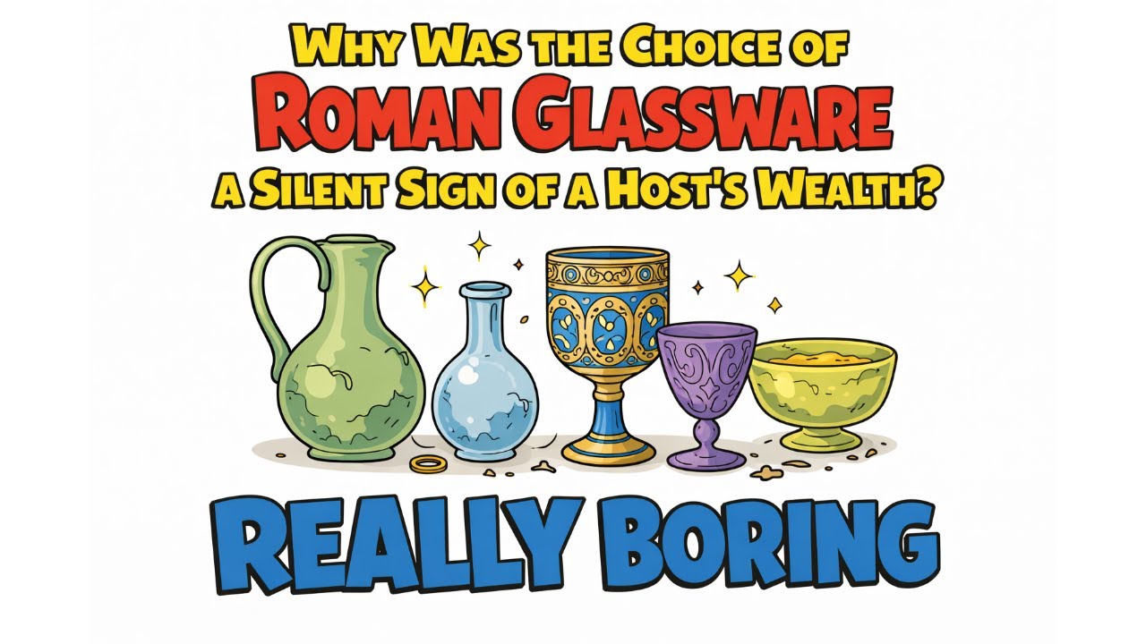 The Sleepy Historian | Why Was the Choice of Roman Glassware a Silent Sign of a Host's Wealth?