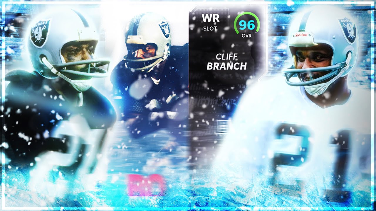 THE RAIDERS TT JUST GOT A 99 SPEED WR!!! (CLIFF BRANCH GAMEPLAY)- Madden 22 Ultimate Team 