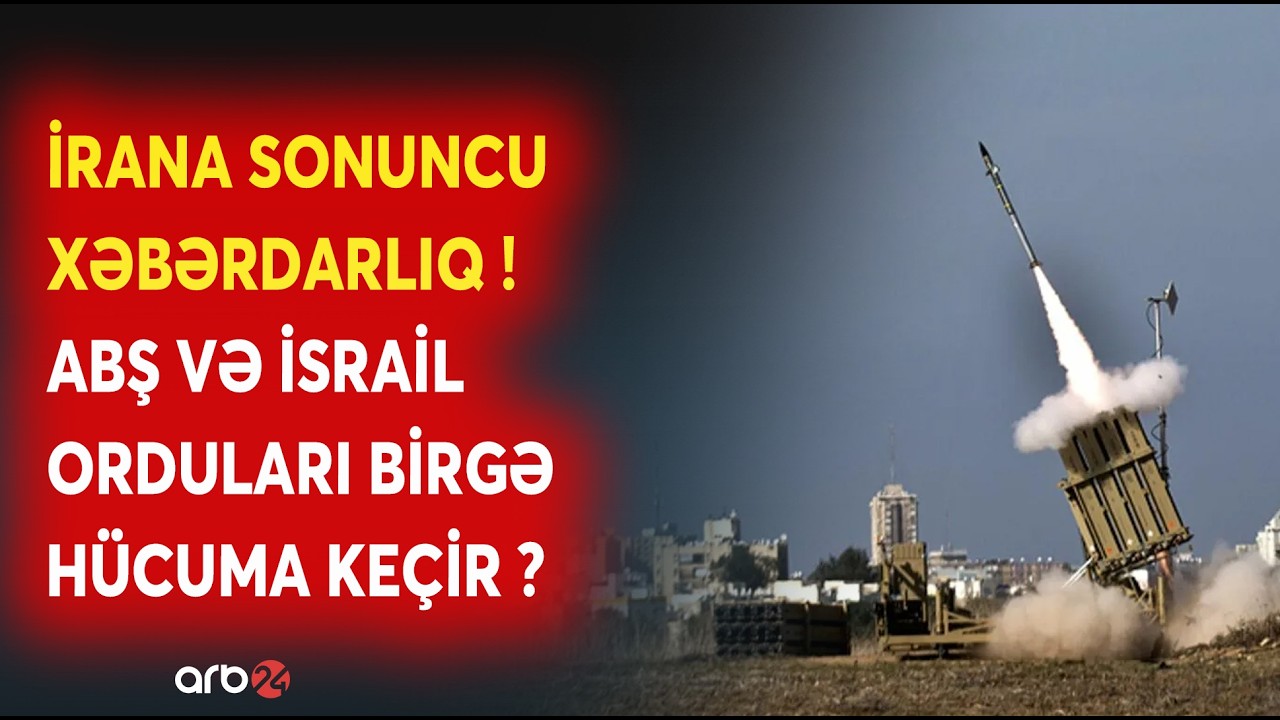 SON DƏQİQƏ! Netanyahudan İrana ULTİMATUM: ABŞ və İsrail orduları BİRGƏ HÜCUMU BAŞLADIR? - CANLI