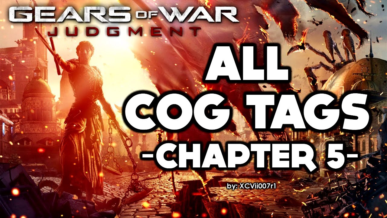 Gears of War: Judgment - Chapter 5 - All COG Tags Collectibles Video Guide