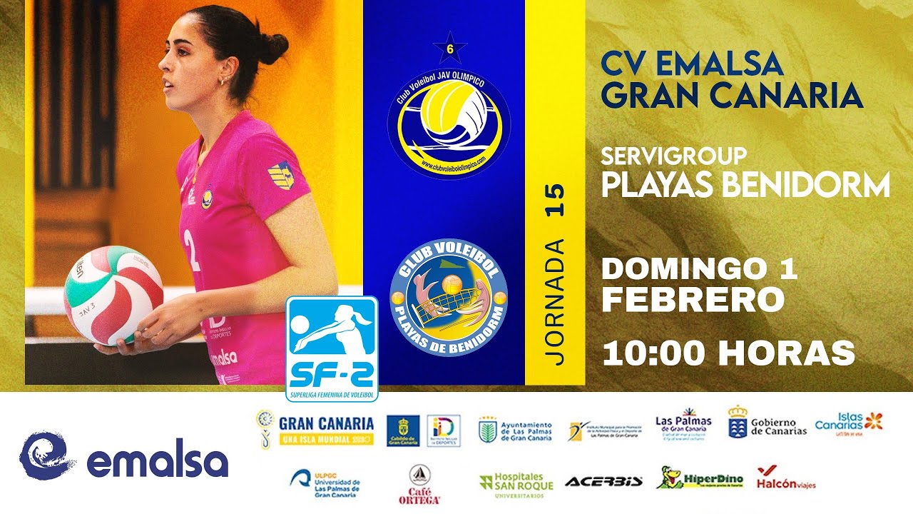 SL2: CV EMALSA GRAN CANARIA - SERVIGROUP PLAYAS BENIDORM