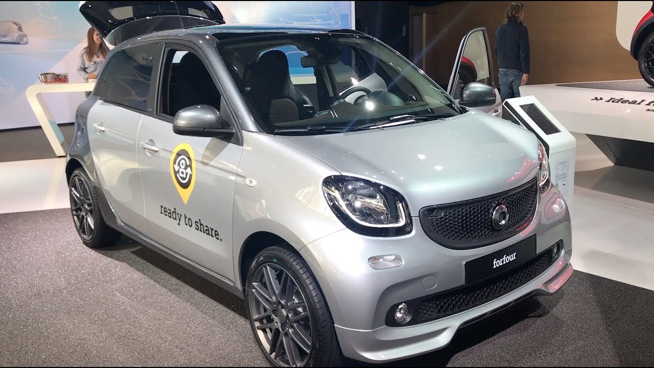 Smart Forfour 2017 In detail review walkaround Interior Exterior