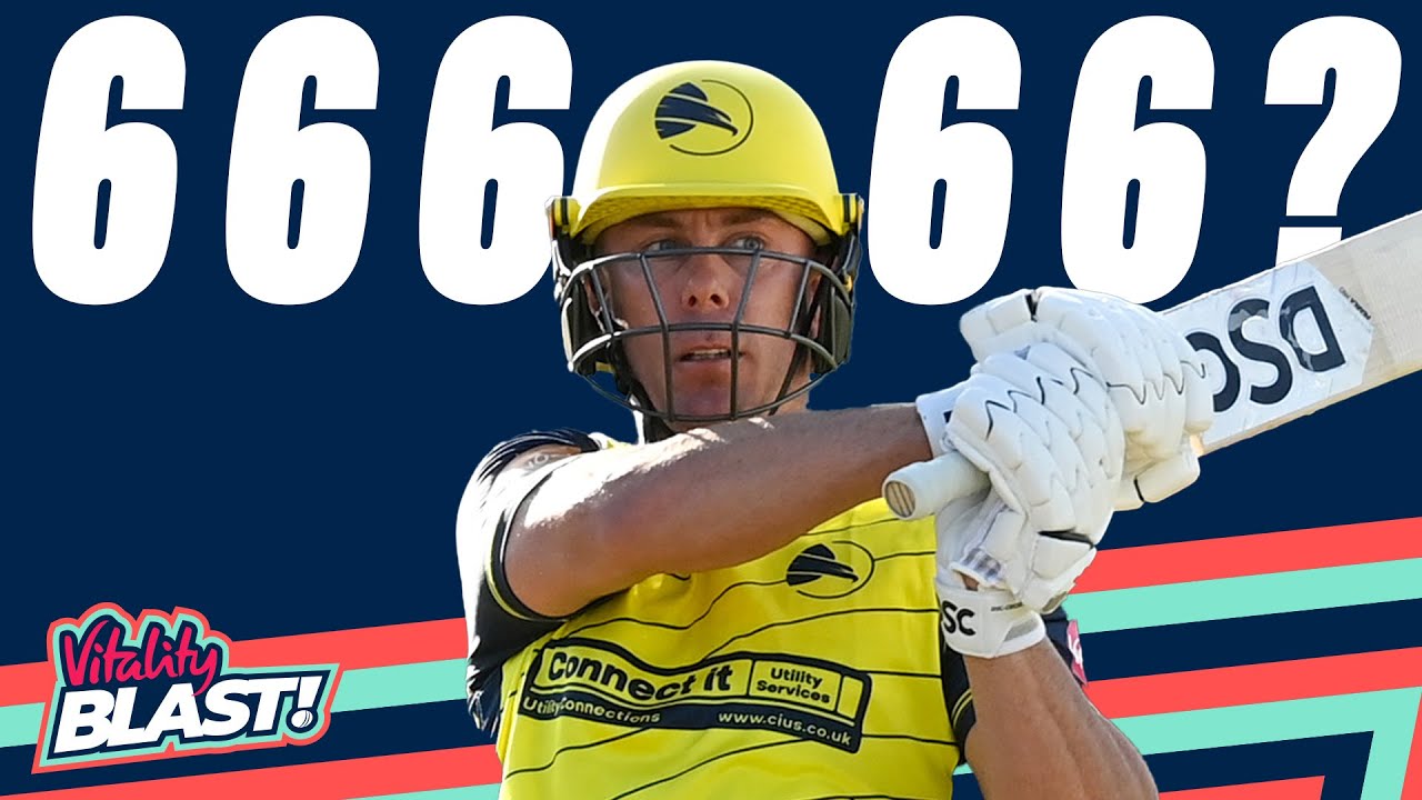 6️⃣6️⃣6️⃣6️⃣6️⃣❓| Chris Lynn Goes BIG | Vitality Blast 2025