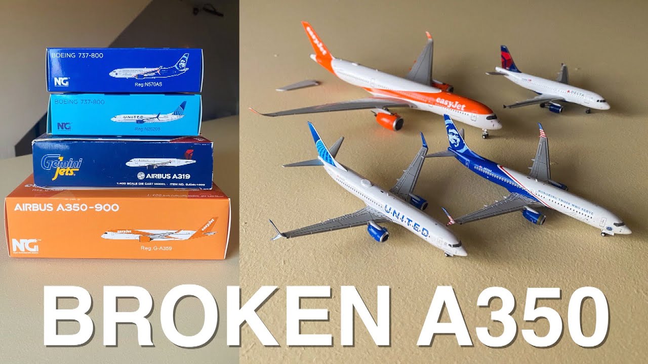 My First Broken NG Model - Model Aircraft Unboxing!