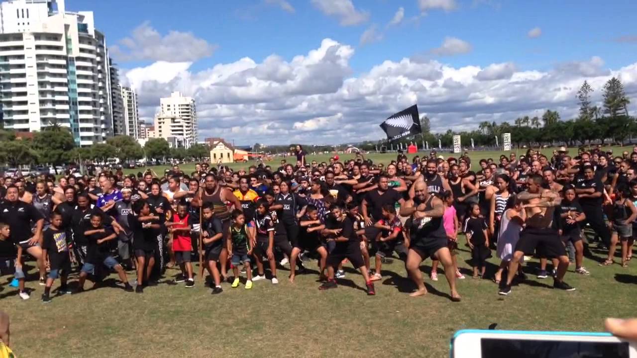 Perth City Flashmob Haka