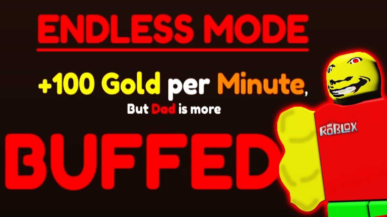 Weird Strict Dad - ENDLESS MODE - Full Gameplay - ROBLOX