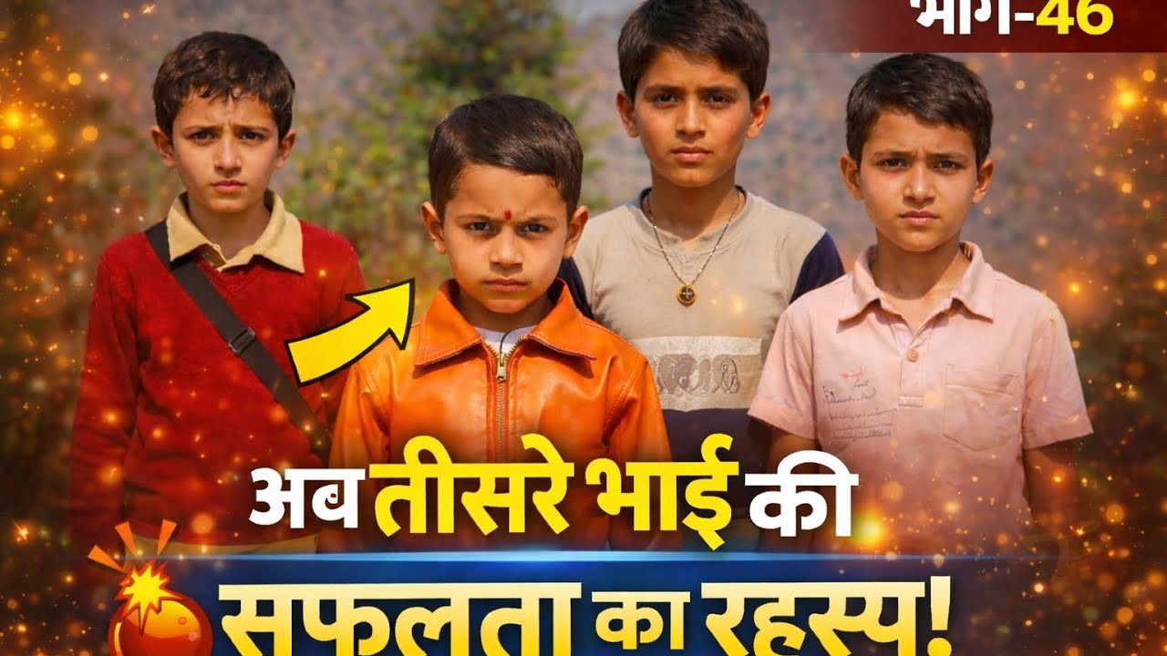 Day 46: तीसरे भाई की सफलता का राज 😳🔥 |4 भाइयों की संघर्ष भरी कहानी का एक और भाग।