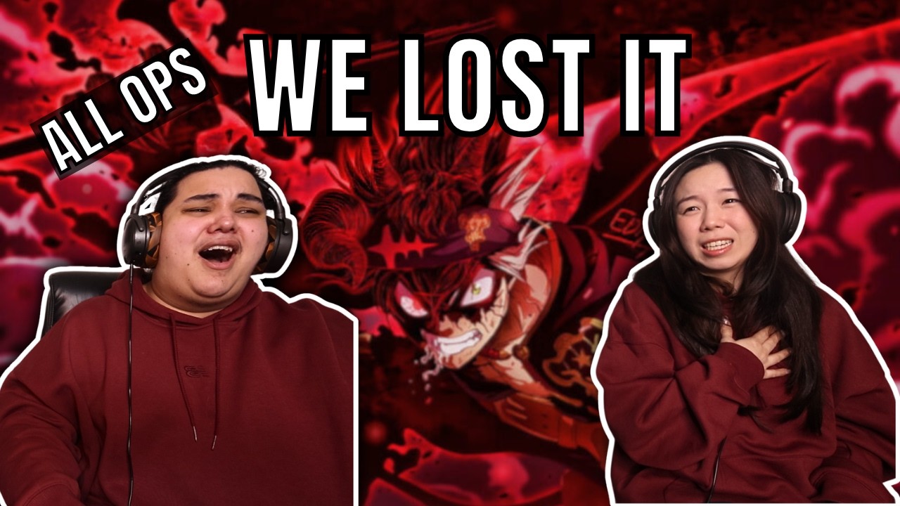 FIRST TIME Hearing ALL Black Clover Openings… WE LOST IT