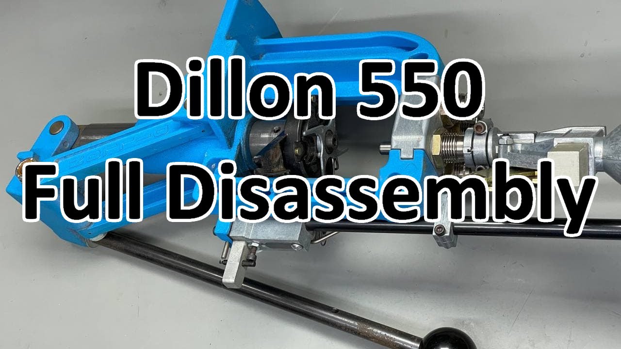 Полная разборка Dillon 550 для очистки