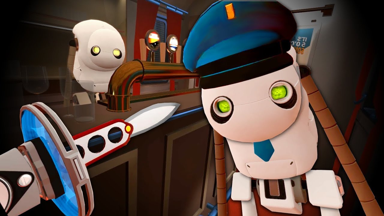 Escape The Death-Bot Train - Budget Cuts 2 (VR)