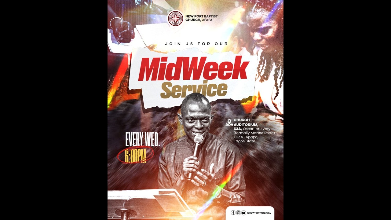 MIDWEEK SERVICE  || 10/02/2026 || REV. ADESINA ABEGUNDE