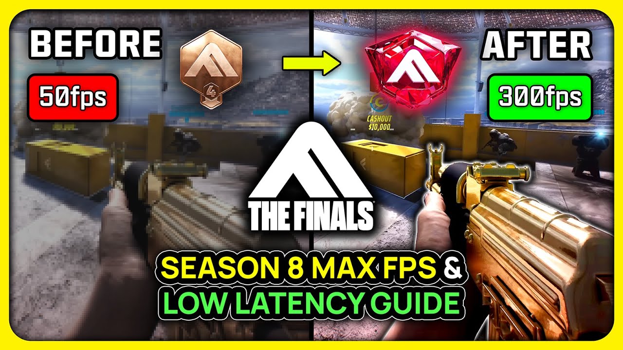 THE FINALS Season 9 - BEST PC Settings for MAX FPS ✅