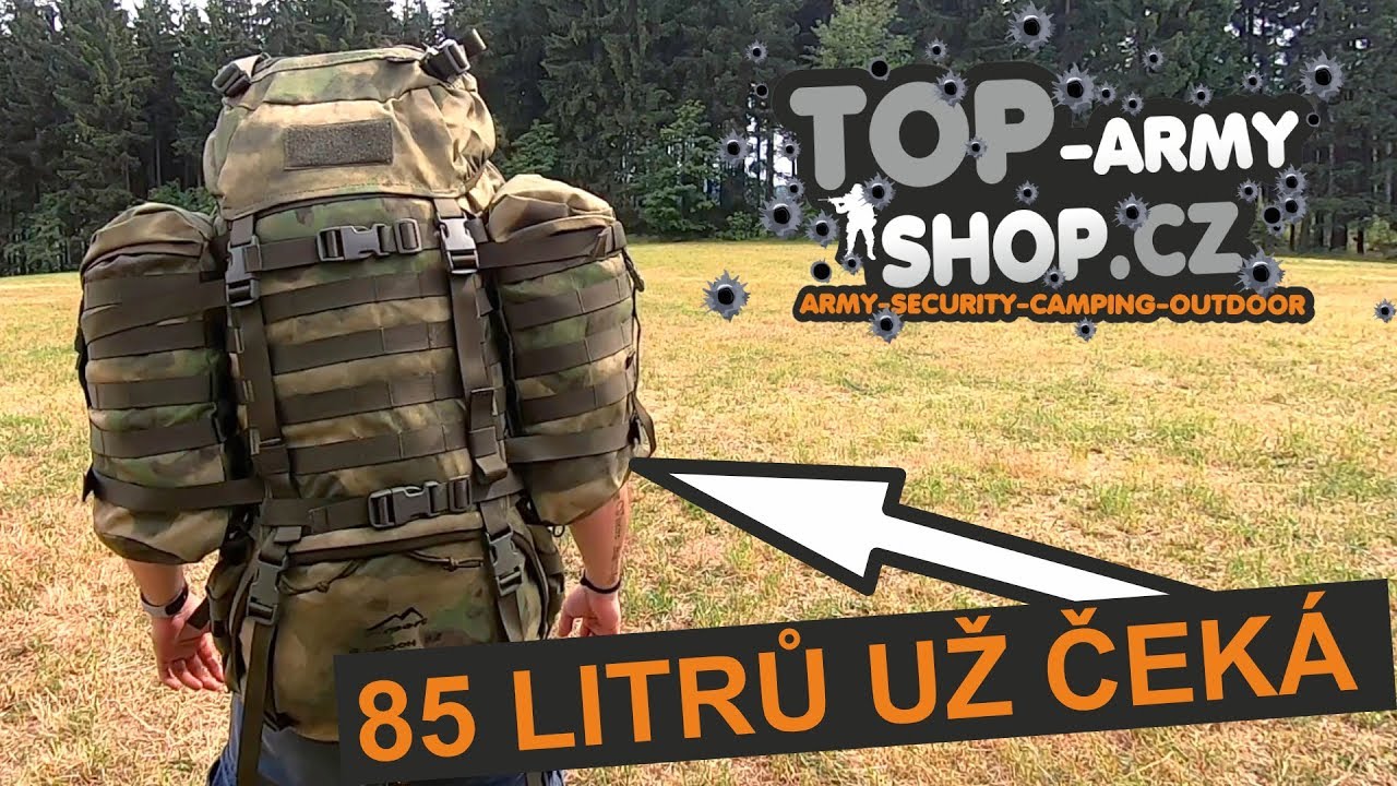 Batoh Wisport® Raccoon 85l - A-TACS FG - Představení produktu