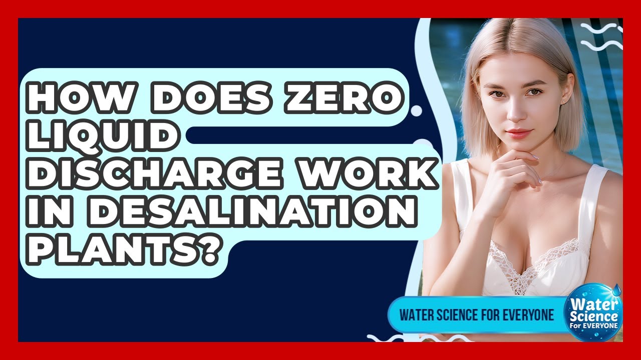 How Does Zero Liquid Discharge Work In Desalination Plants? - Water Science For Everyone
