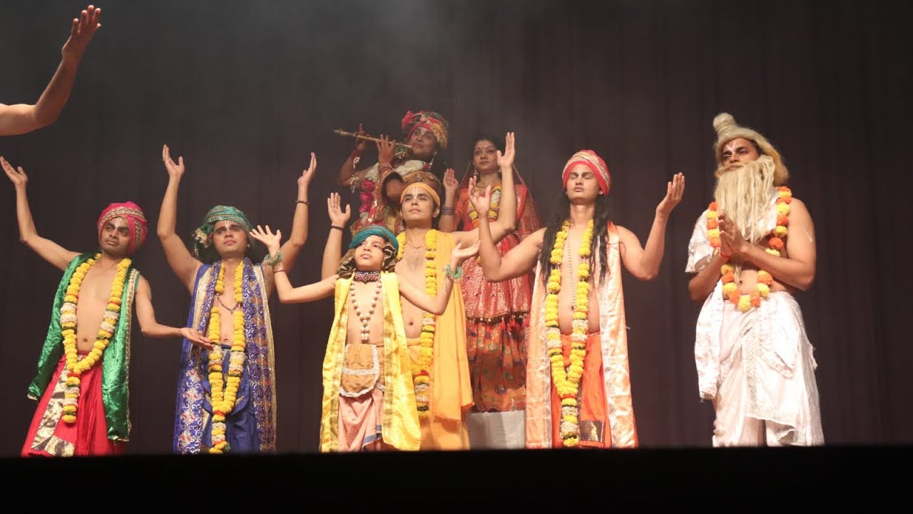 Day 50 Vlog | Gaur Purnima Special ✨ I Played Radharani in Drama 💛 ⭐ (Best – emotional + clickable)