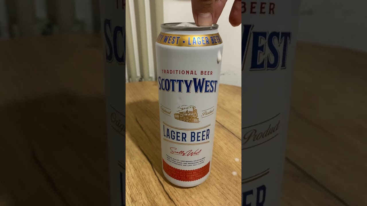 Scotty West lager beer #BeerTime #beerlovers #beers #BeerTasting #BeerGeek #ThirstyThursday