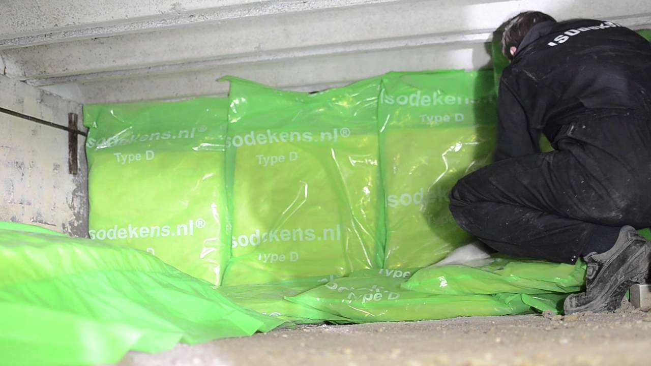 Isodekens kruipruimte isolatie