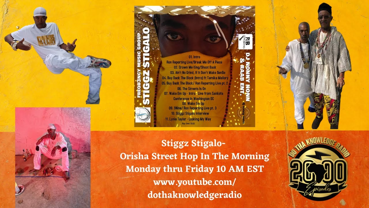 Stiggz Stigalo- Orisha Street Hop In The Morning Artist