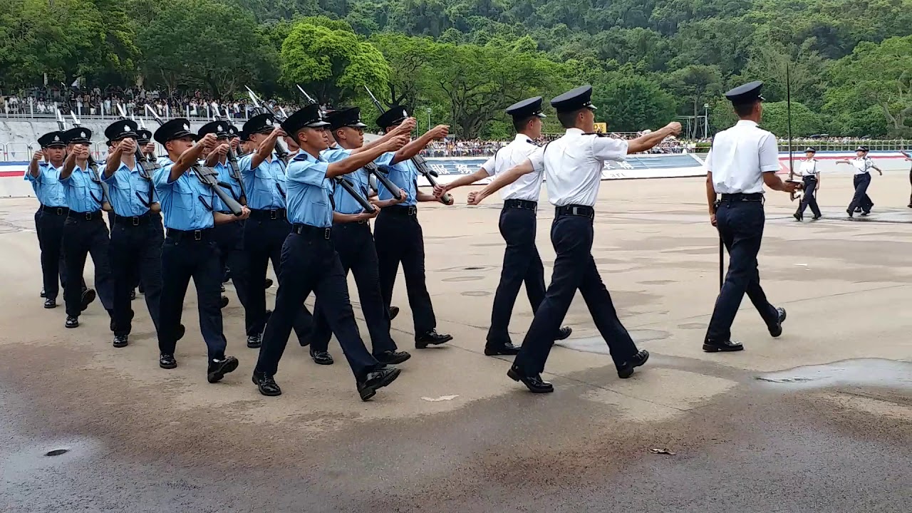 香港警察學院結業會操 2017.9.23 Part 1