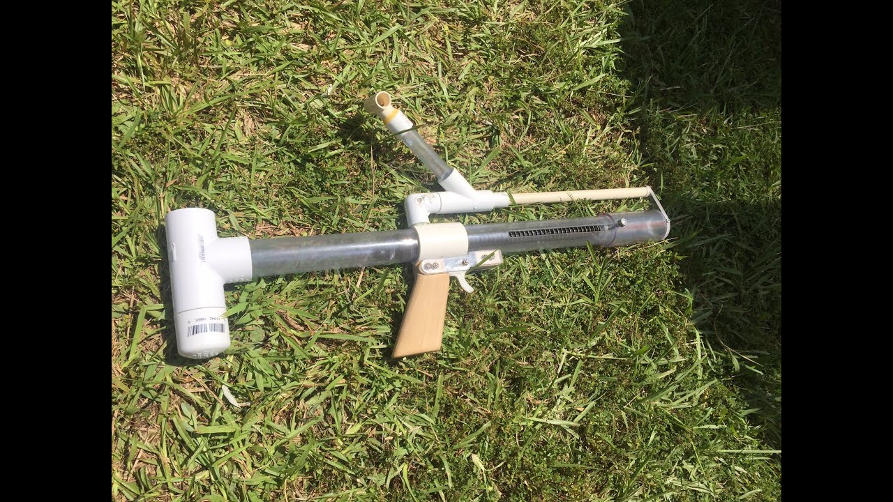 Homemade Nerf Gun: The Rain-Pup Prototype, A Bullpup/Rainbow Hybrid