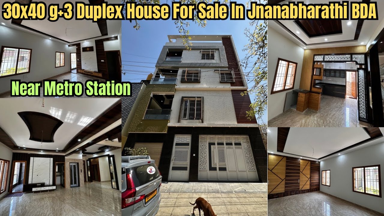 #134 #30x40 Duplex House For Sale In Jnanabharathi  BDA #houseforsaleinbangalore
