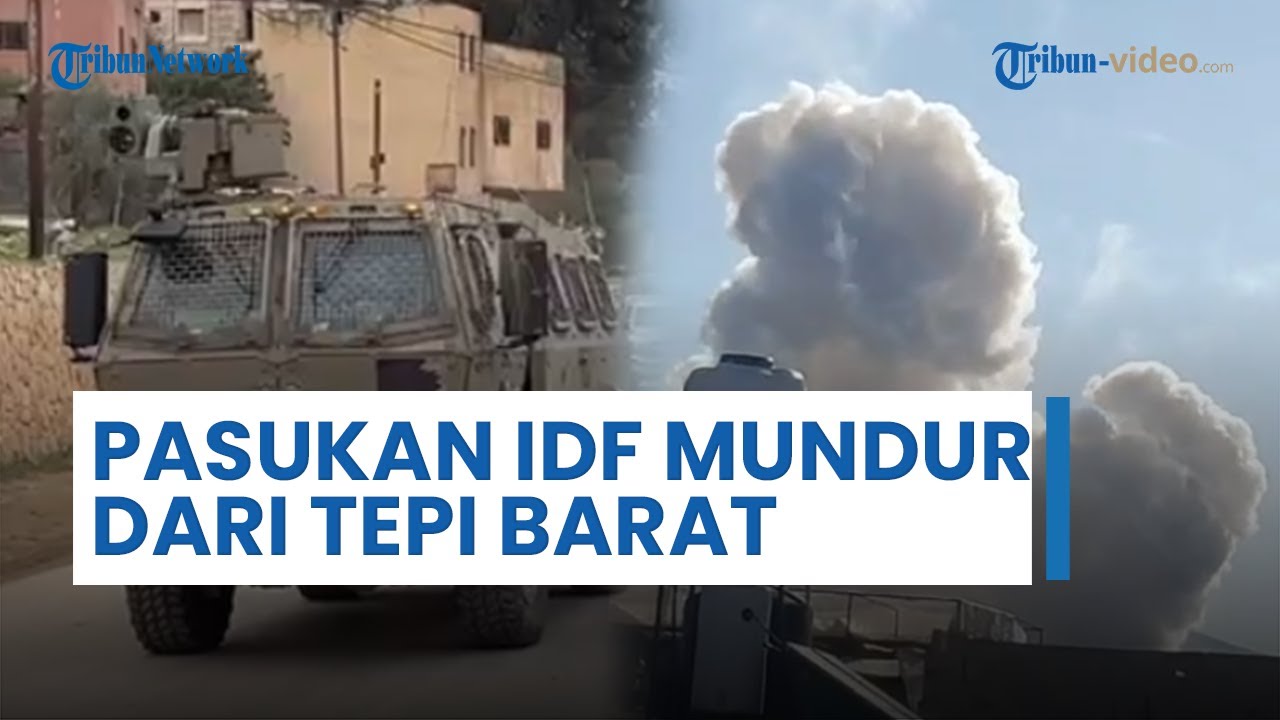 Pasukan Israel Mundur dari Tubas seusai Hujan Tembakan Pasukan Perlawanan Palestina di Tepi Barat