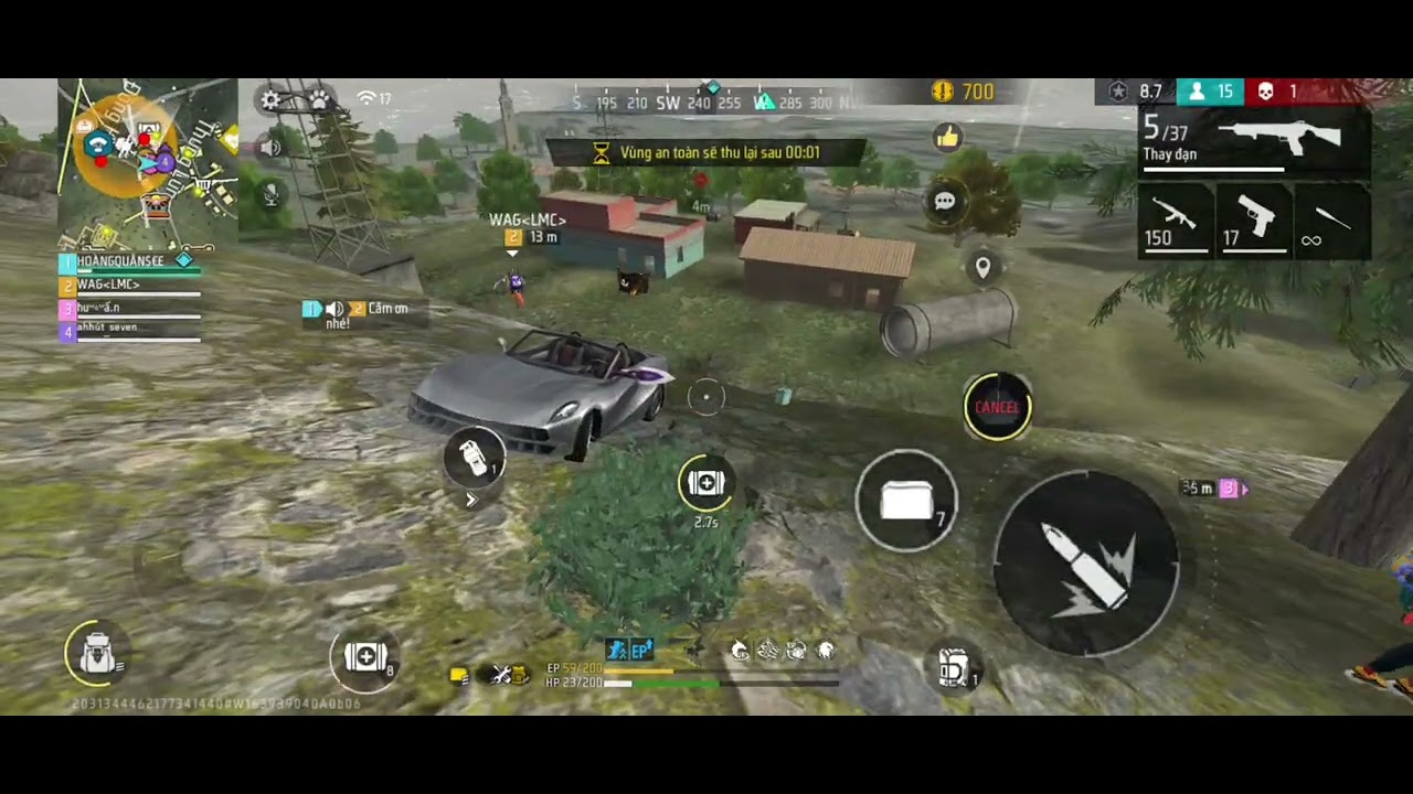 Hôm nay mình chơi sinh tồn#video#freefire 