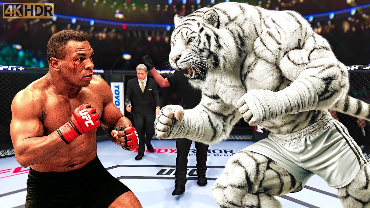 TRUE Mike Tyson vs. Tiger | EA Sports UFC 5