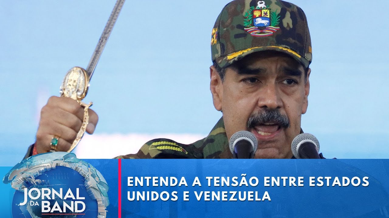 Entenda a tensão entre Estados Unidos e Venezuela | Jornal da Band