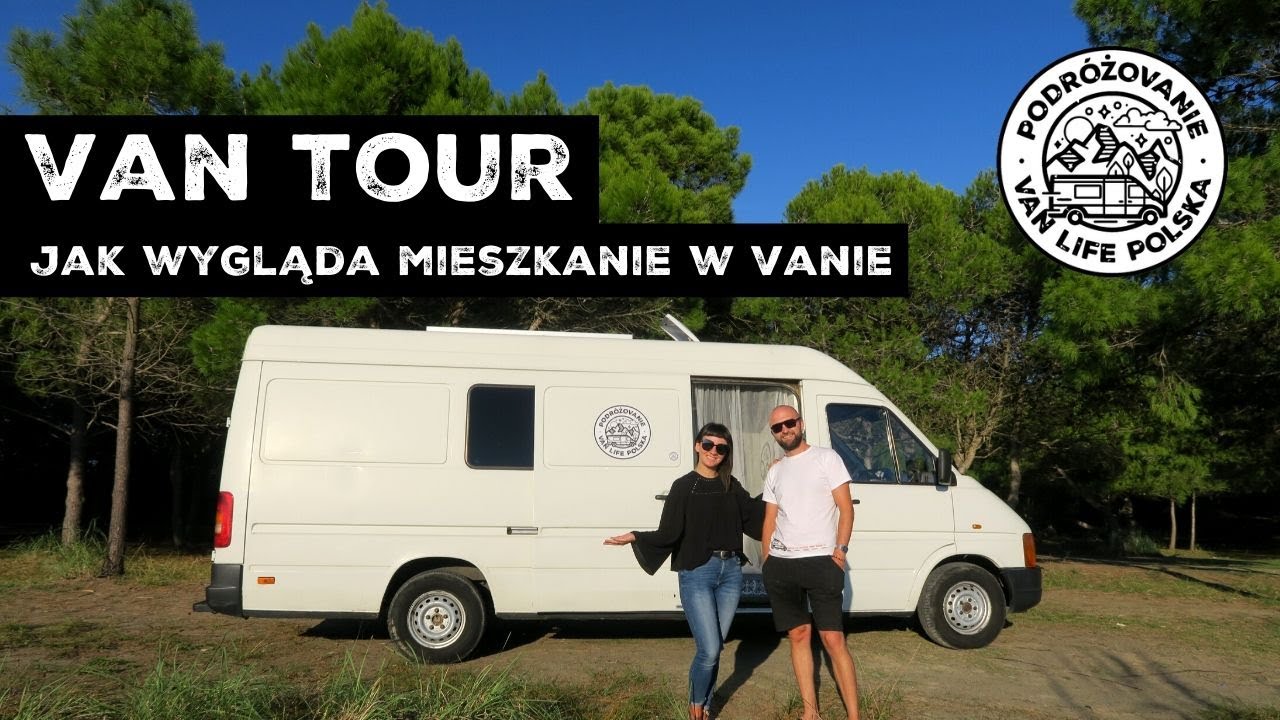 Zobacz jak wygląda MIESZKANIE W VANIE 🚐 VAN TOUR 🚐